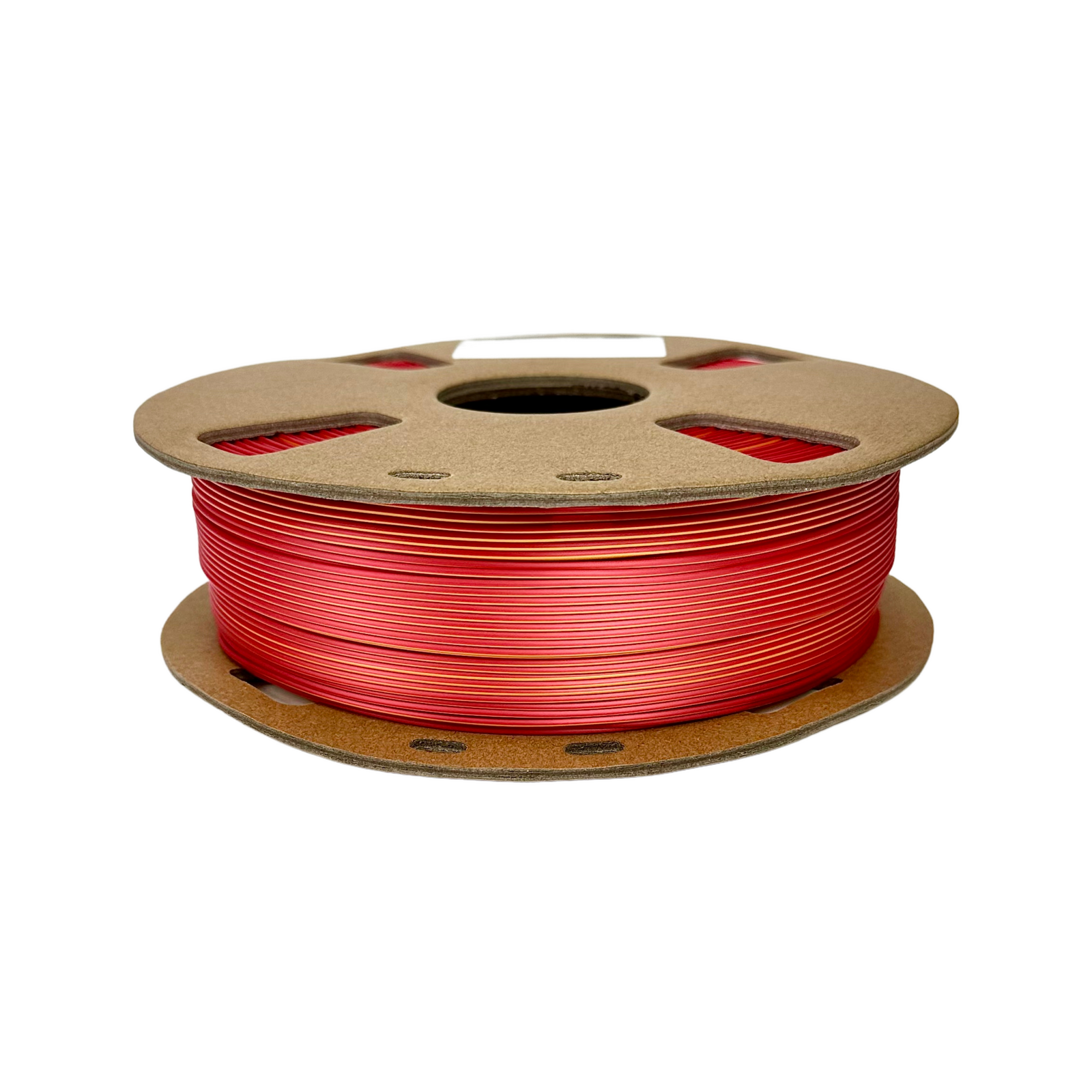 1 x Silk PLA 3D Filament 1.75mm Tricolour Gold & Red & Black - 1KG