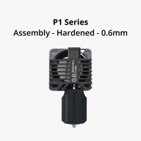 Bambu Lab Complete Hotend Assembly with Hardened Steel Nozzle 0.6mm compatible with P1P, P1S [FAH005-P]