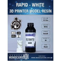 Monocure 3D RAPID RESIN - WHITE (0.5 Ltr)