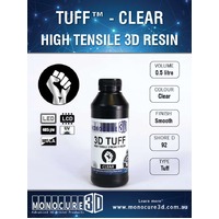 Monocure 3D TUFF™ - CLEAR (1 Ltr)