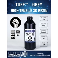Monocure 3D TUFF™ - GREY (1 Ltr)