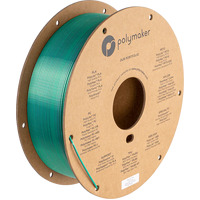 PolyMaker Polylite Dual Silk Green & Silver PLA 1kg 1.75mm