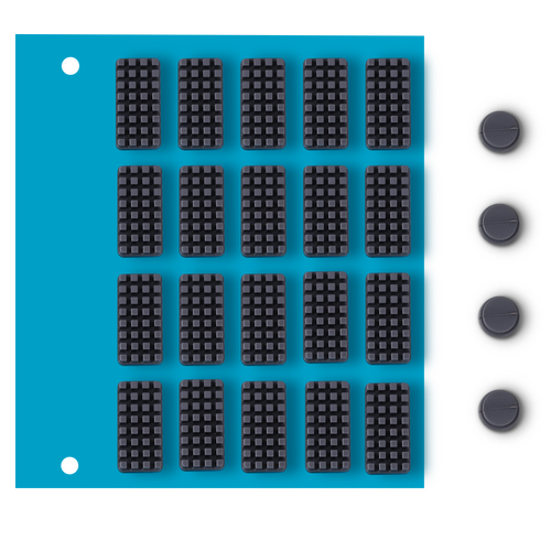 Snapmaker U1 Nozzle Cleaning Brush & Parking Pad Kit