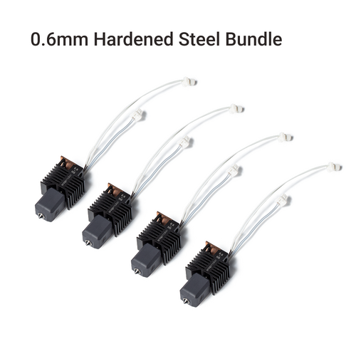 Snapmaker U1 Hot End - 0.6mm Hardened Steel Bundle