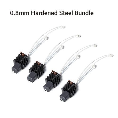 Snapmaker U1 Hot End - 0.8mm Hardened Steel Bundle