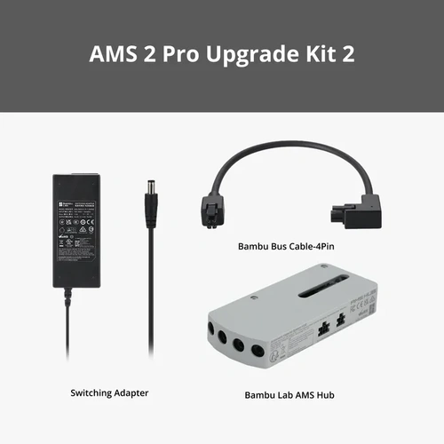 Bambu Lab AMS Pro 2 - Upgrade Kit for X1/P1 Series with AMS Hub