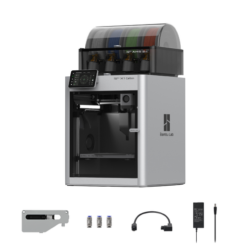Bambu Lab X1 Carbon 3D Printer + AMS 2 Pro + Buffer