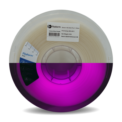Filaform Select Glow Purple PLA 1kg 1.75mm