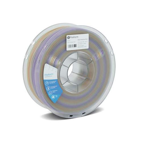 Filaform Rainbow Matte Yellow & Purple & Pink PLA 1kg 1.75mm