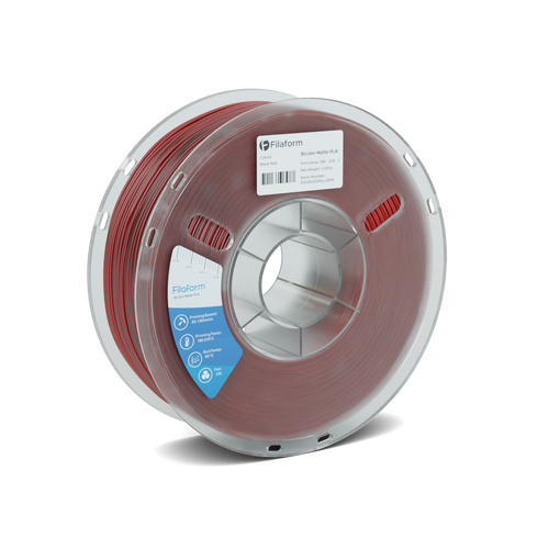 Filaform Dual Matte Black & Red PLA 1kg 1.75mm