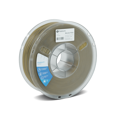 Filaform Dual Gold & Black PLA 1kg 1.75mm