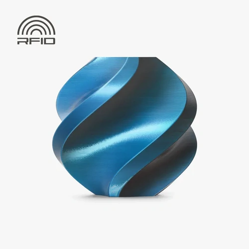 Bambu Lab PLA Silk Dual Colour Phantom Blue (Blue Black) (Spool)