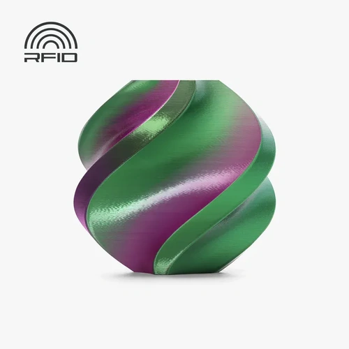 Bambu Lab PLA Silk Dual Colour Mystic Magenta (Magenta Green) (Spool)