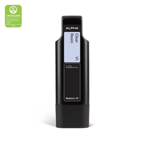 Formlabs Alpha Clear Resin (Form Studio 1) 1 L