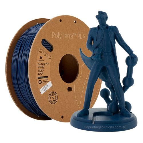 PolyMaker PolyTerra PLA Army Blue 1kg 1.75mm