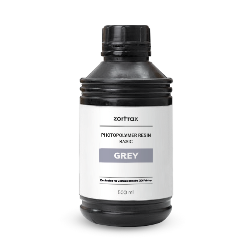 Zortrax Z-Resin Basic Grey  0.5Lt
